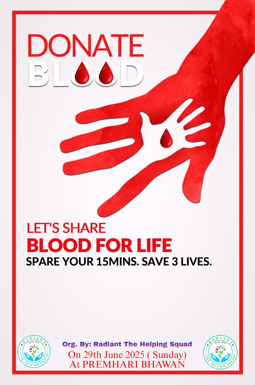Blood Donation Camp Poster