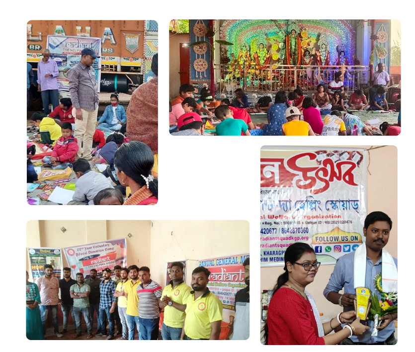 Radiant Squad helping community